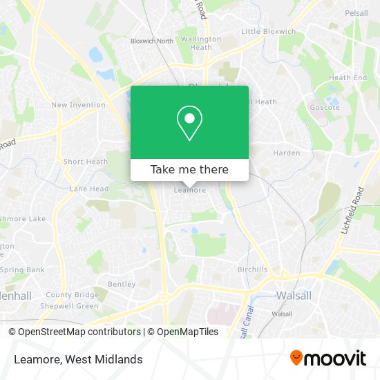 Leamore map