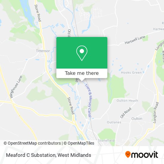 Meaford C Substation map