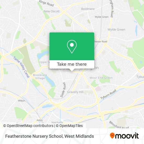 Featherstone Nursery School map