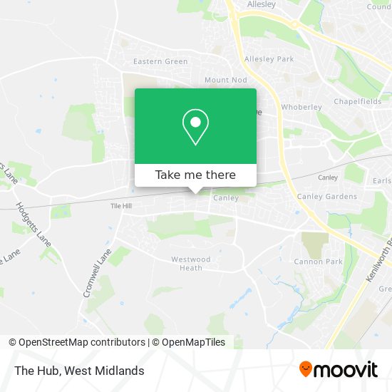 The Hub map