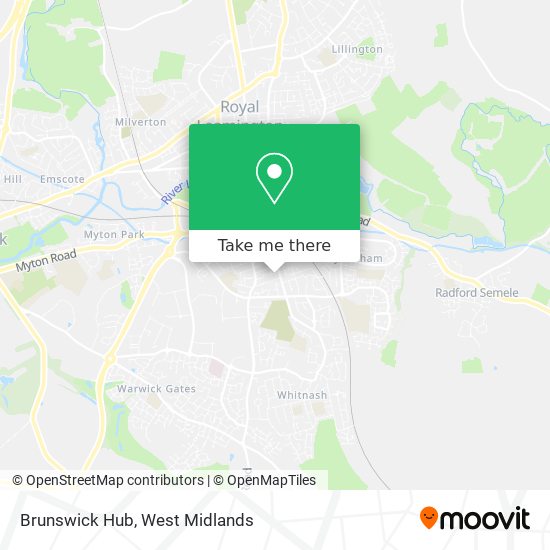 Brunswick Hub map