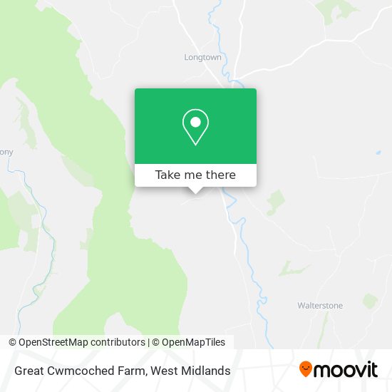 Great Cwmcoched Farm map