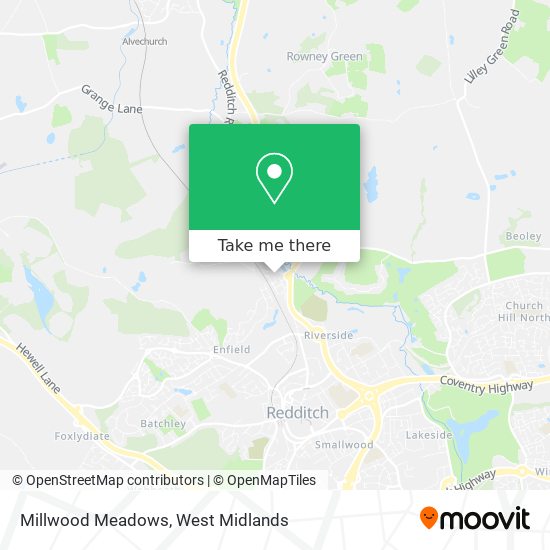 Millwood Meadows map