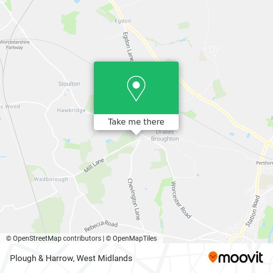 Plough & Harrow map