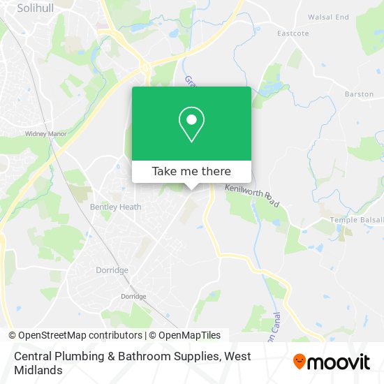 Central Plumbing & Bathroom Supplies map