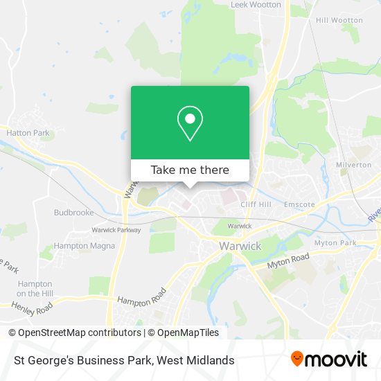 St George's Business Park map