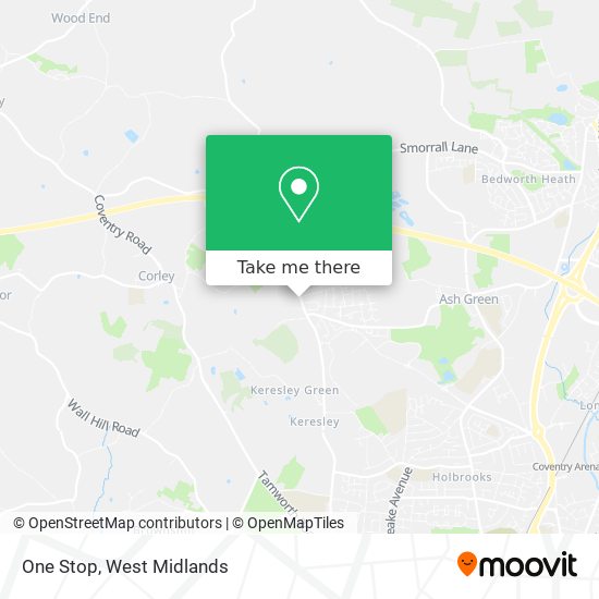One Stop map