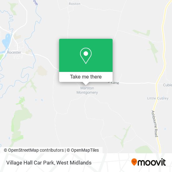 Village Hall Car Park map