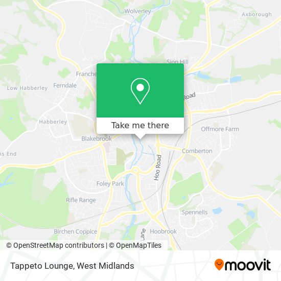Tappeto Lounge map