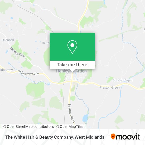 The White Hair & Beauty Company map