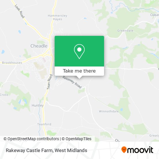 Rakeway Castle Farm map