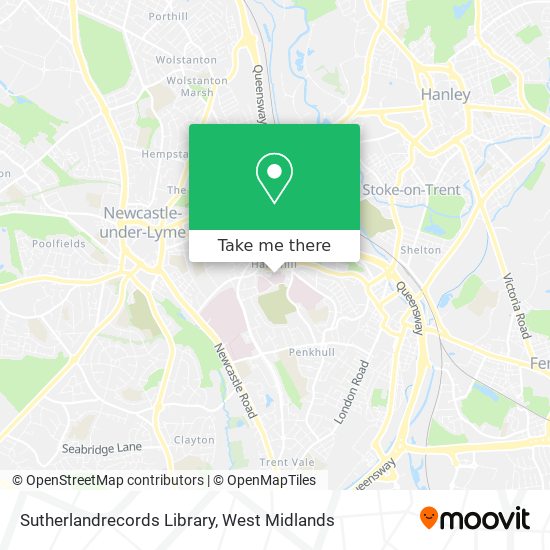 Sutherlandrecords Library map