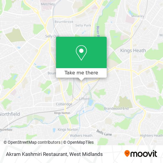 Akram Kashmiri Restaurant map