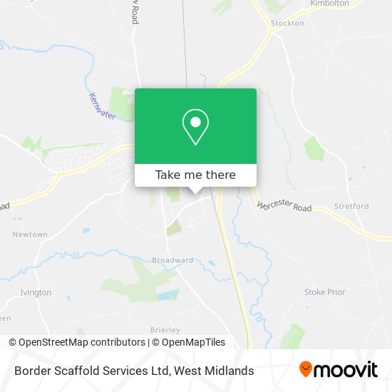 Border Scaffold Services Ltd map