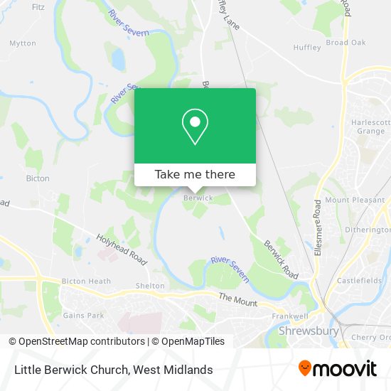 Little Berwick Church map