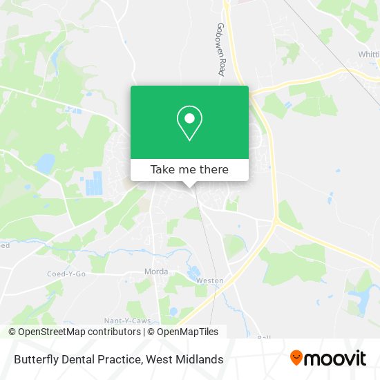 Butterfly Dental Practice map