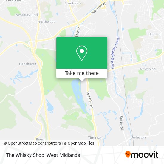 The Whisky Shop map