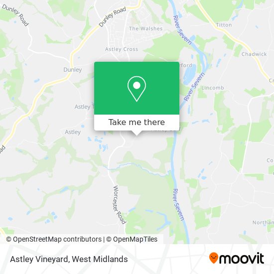 Astley Vineyard map