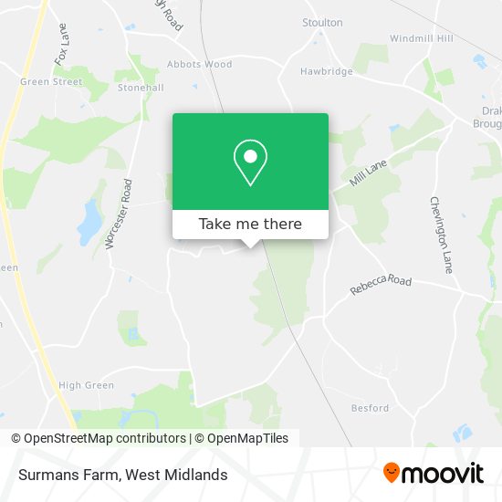 Surmans Farm map