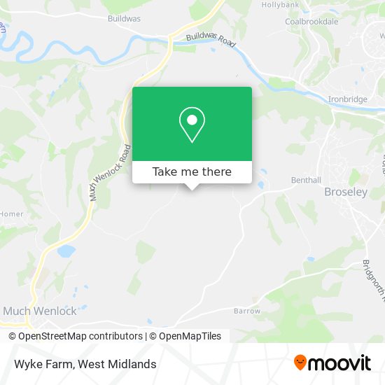 Wyke Farm map
