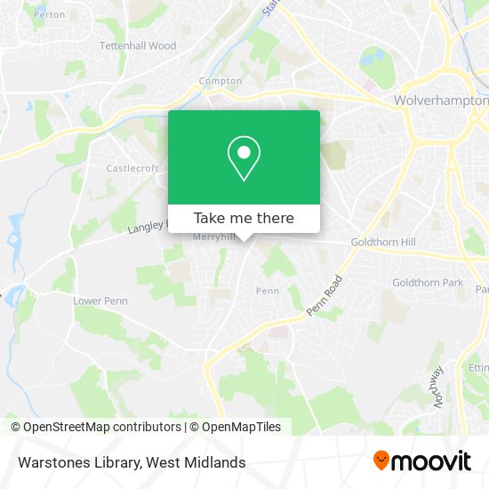 Warstones Library map