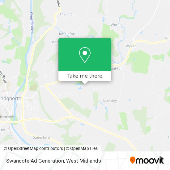 Swancote Ad Generation map