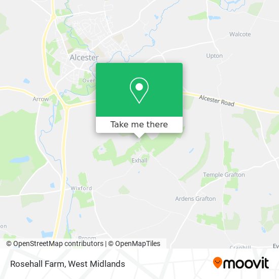 Rosehall Farm map