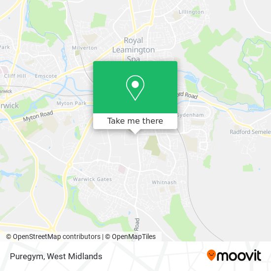 Puregym map