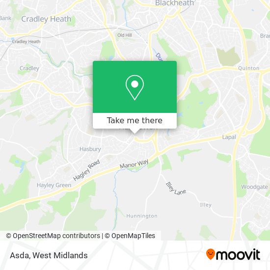 Asda map