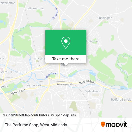 The Perfume Shop map