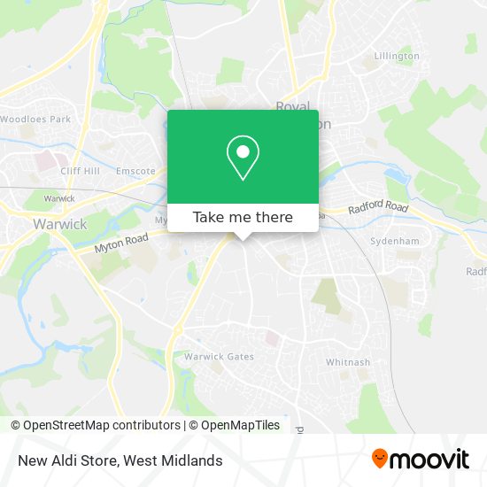 New Aldi Store map