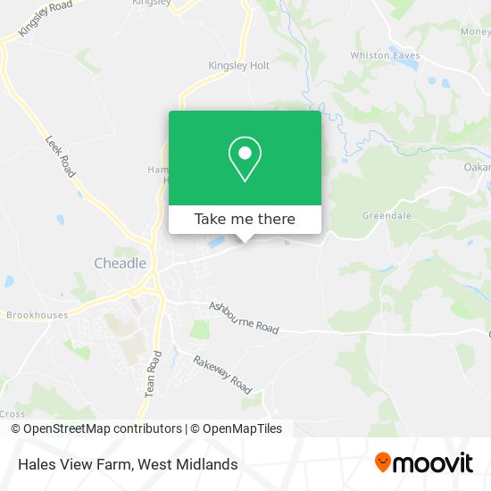 Hales View Farm map
