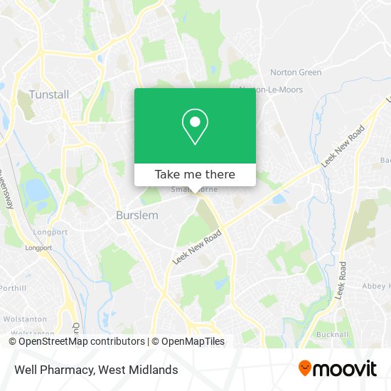 Well Pharmacy map