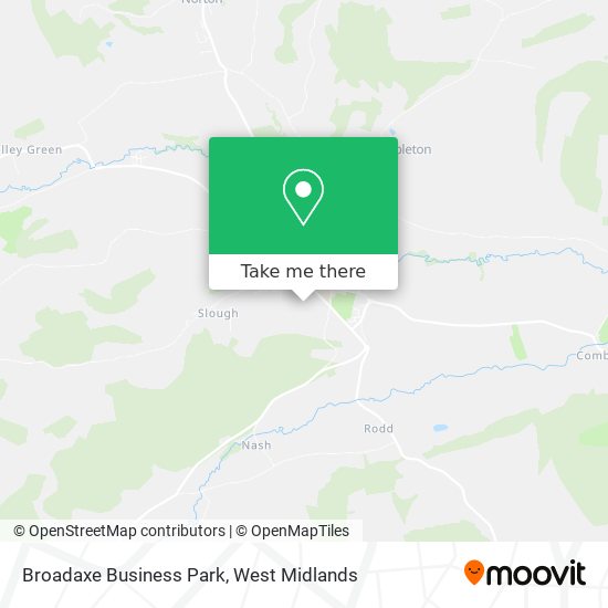 Broadaxe Business Park map