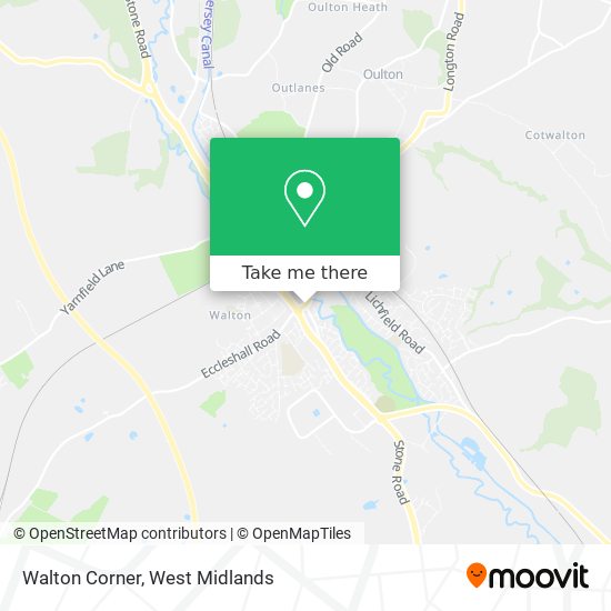Walton Corner map