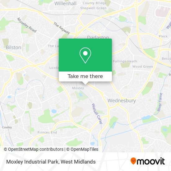 Moxley Industrial Park map