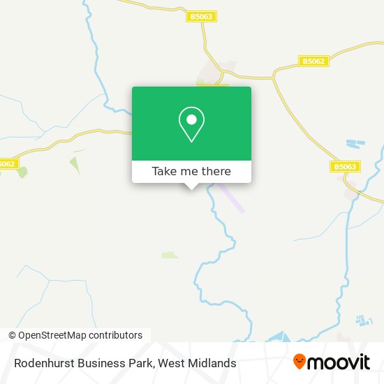 Rodenhurst Business Park map