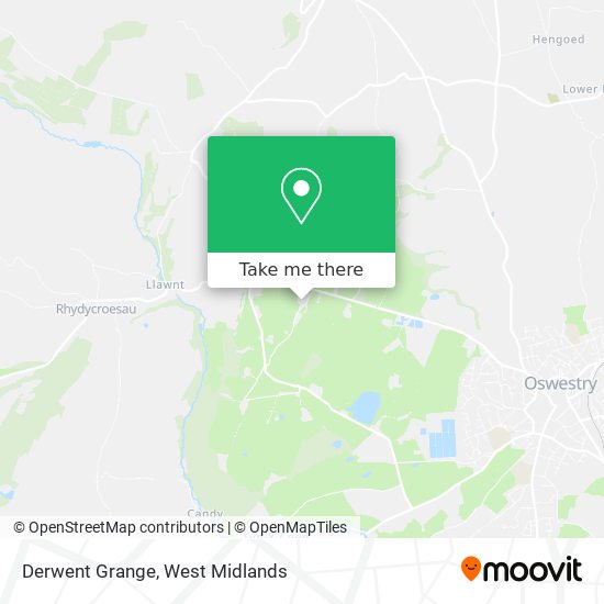 Derwent Grange map