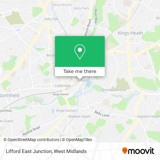Lifford East Junction map