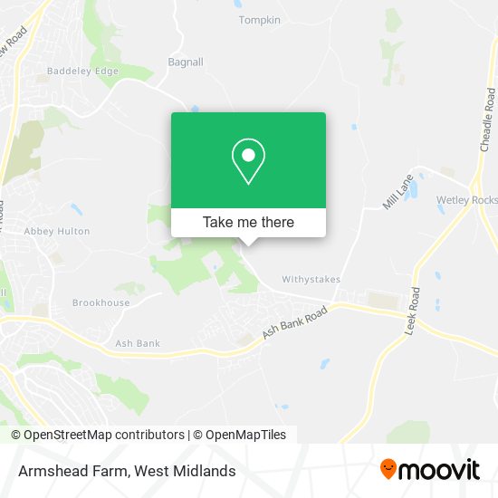 Armshead Farm map