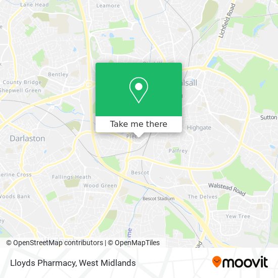 Lloyds Pharmacy map