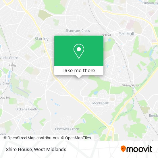 Shire House map