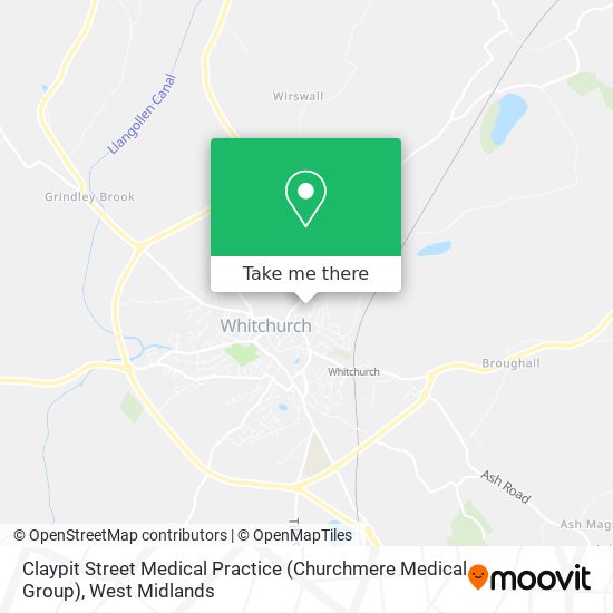 Claypit Street Medical Practice (Churchmere Medical Group) map