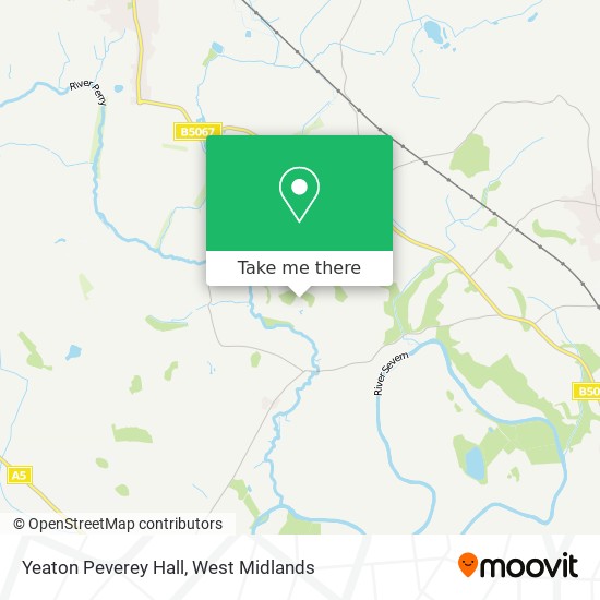 Yeaton Peverey Hall map