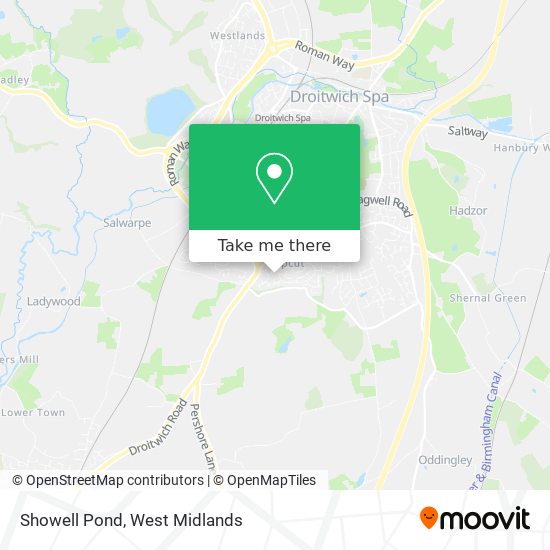 Showell Pond map