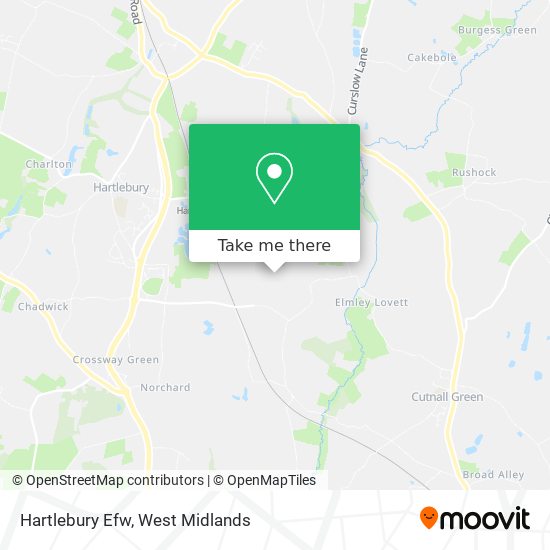 Hartlebury Efw map