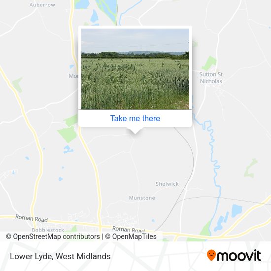 Lower Lyde map