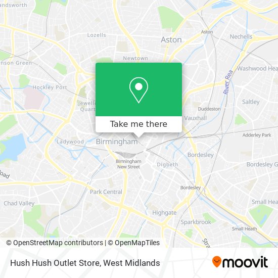 Hush Hush Outlet Store map