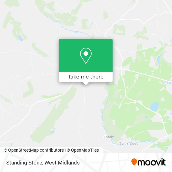 Standing Stone map