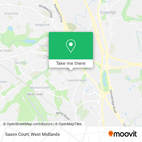 Saxon Court map